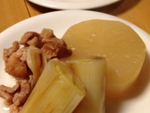 大根と豚肉のほっこり煮